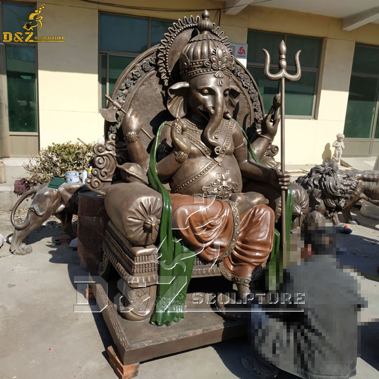 outdoor large ganesh garden statue