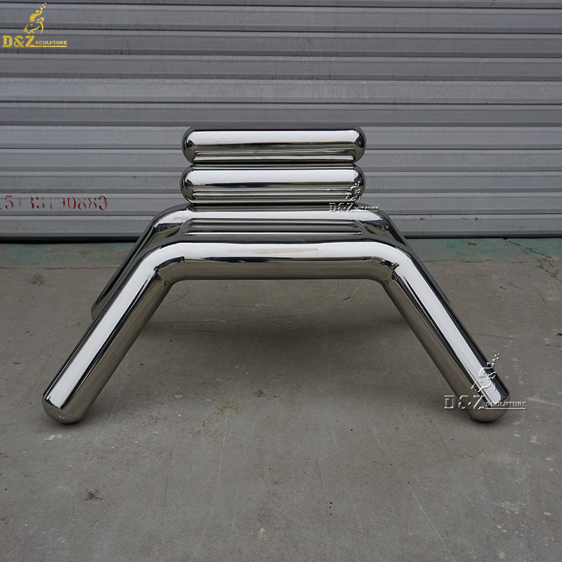 stainless steel waiting chair