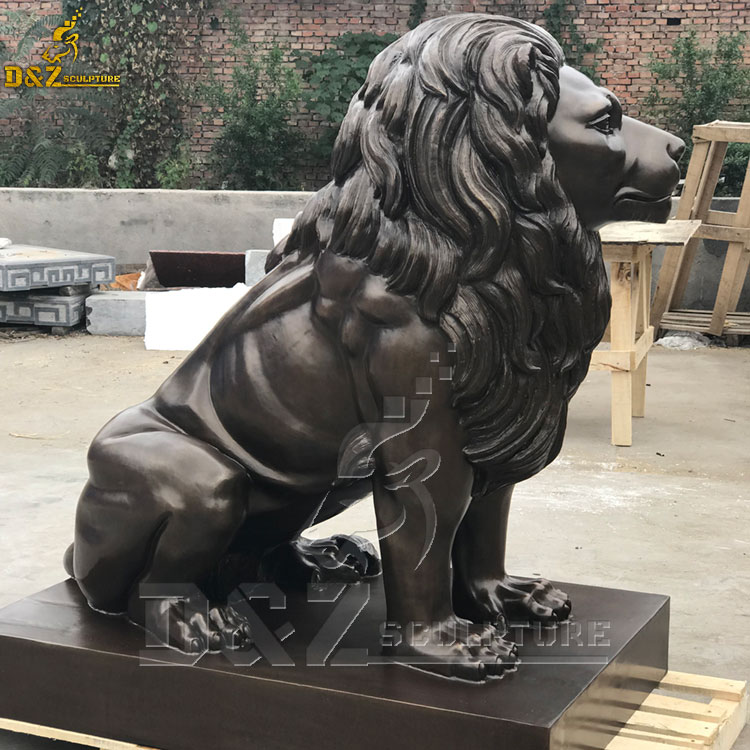 lion statue home decor