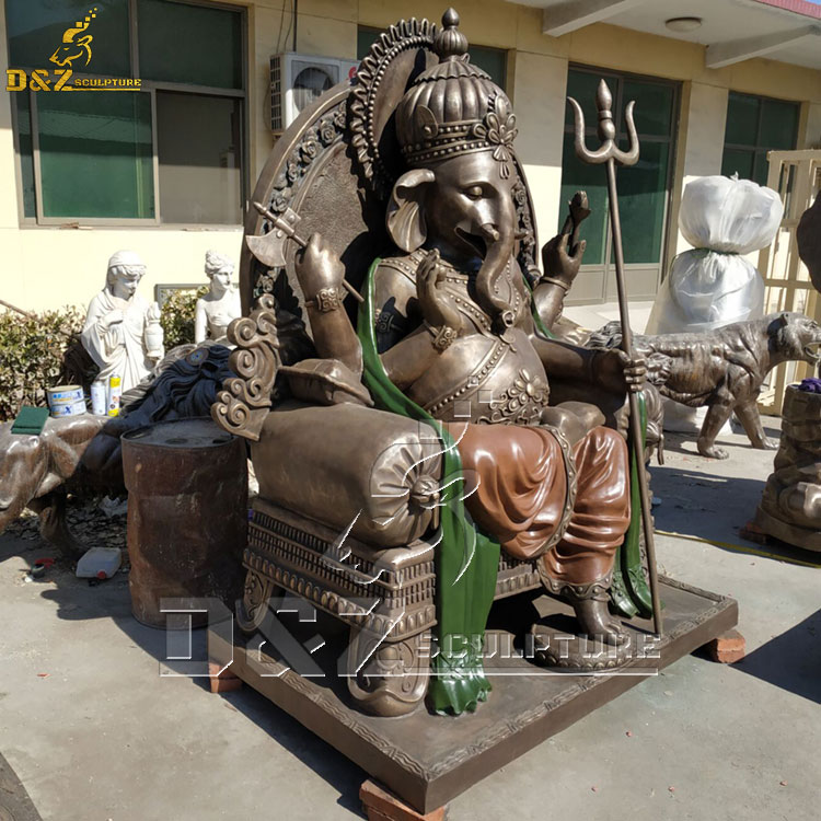 large ganesh statue