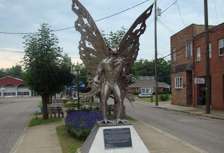 west virginia mothman statue