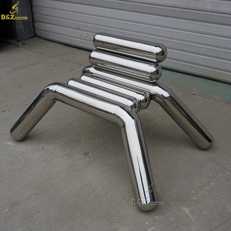 modern outdoor armless chair