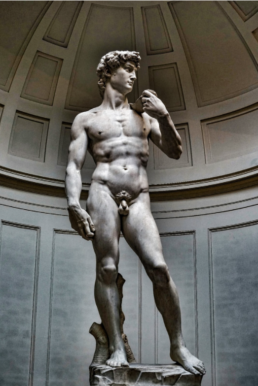 how tall is the statue of david