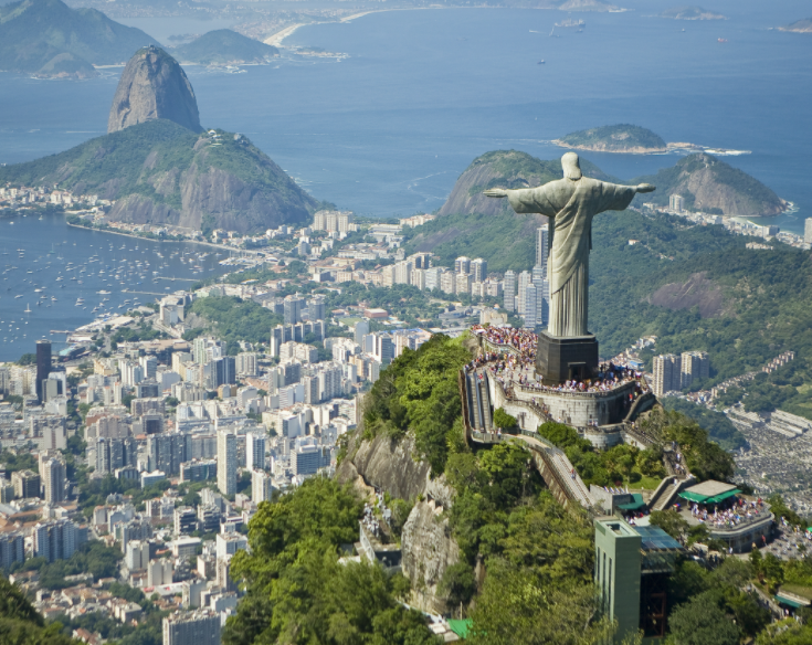 The Christ Statue in Rio de Janeiro