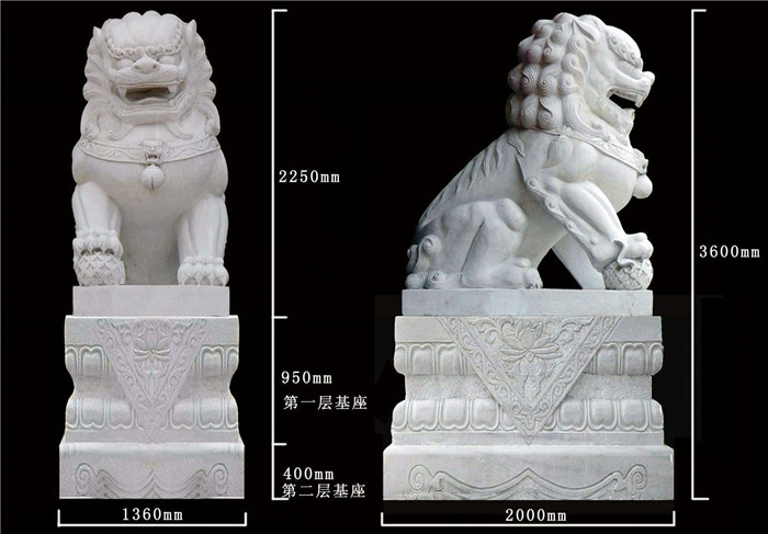 How to divide the Chinese stone lion sculpture into male and female?cid=3