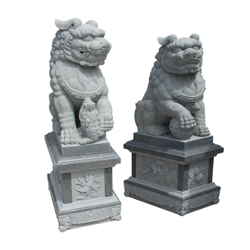 How to divide the Chinese stone lion sculpture into male and female?cid=3