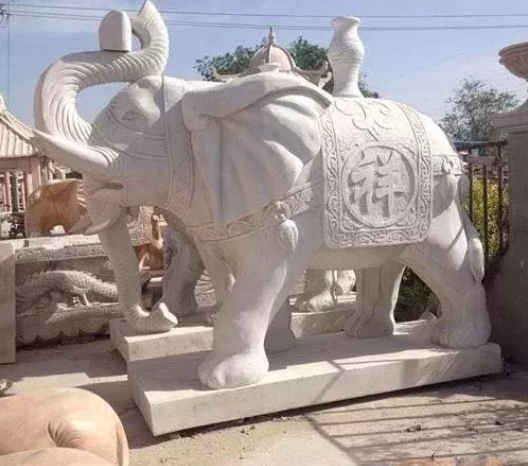 Auspicious Elephant Sculpture
