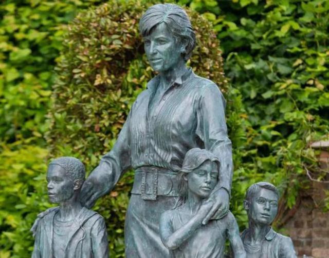 The statue of Diana draws dissatisfaction from netizens