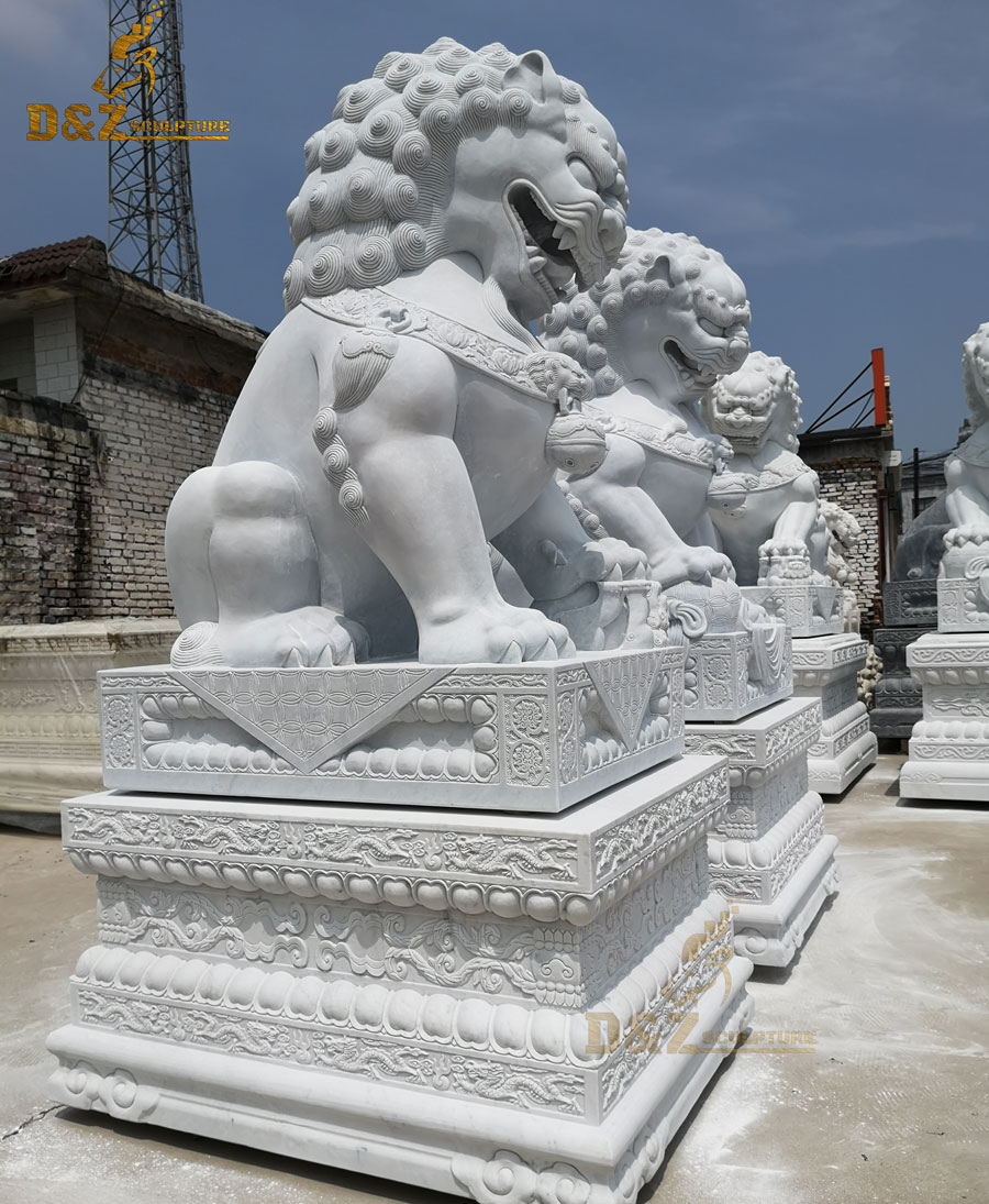 chinese lion statue