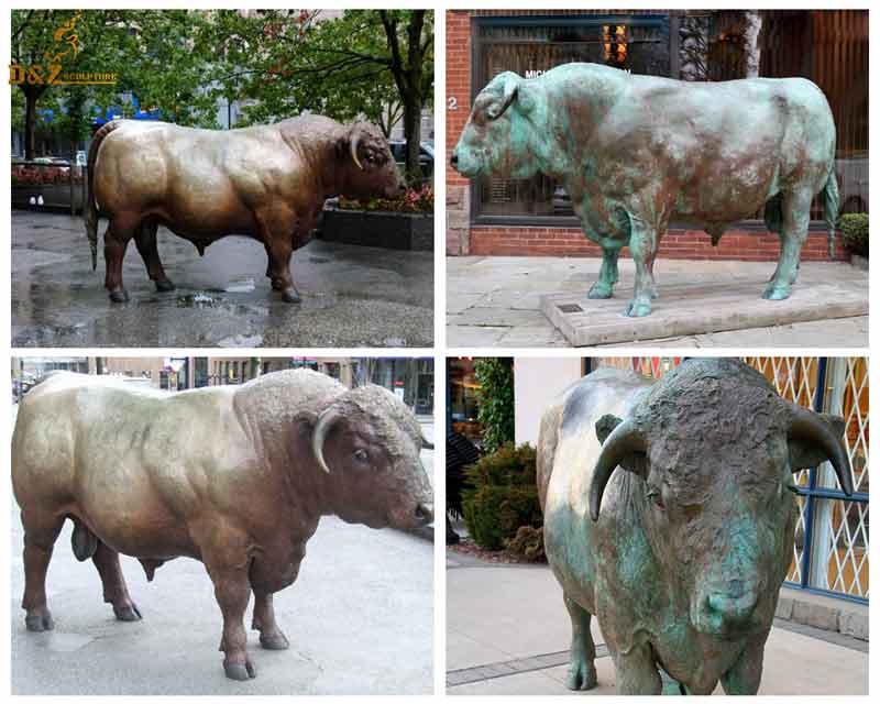 bronze bull statue Vancouver