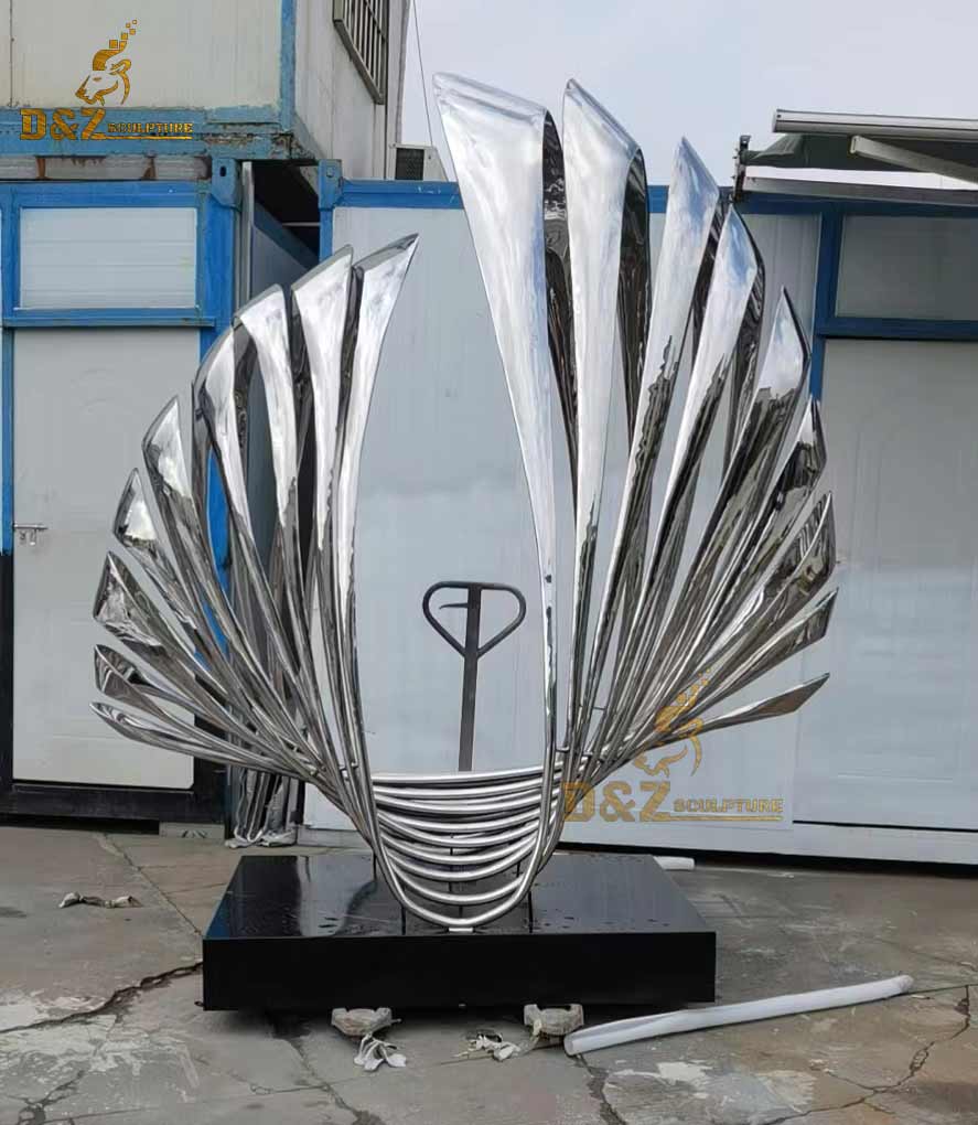 abstract wing sculpture