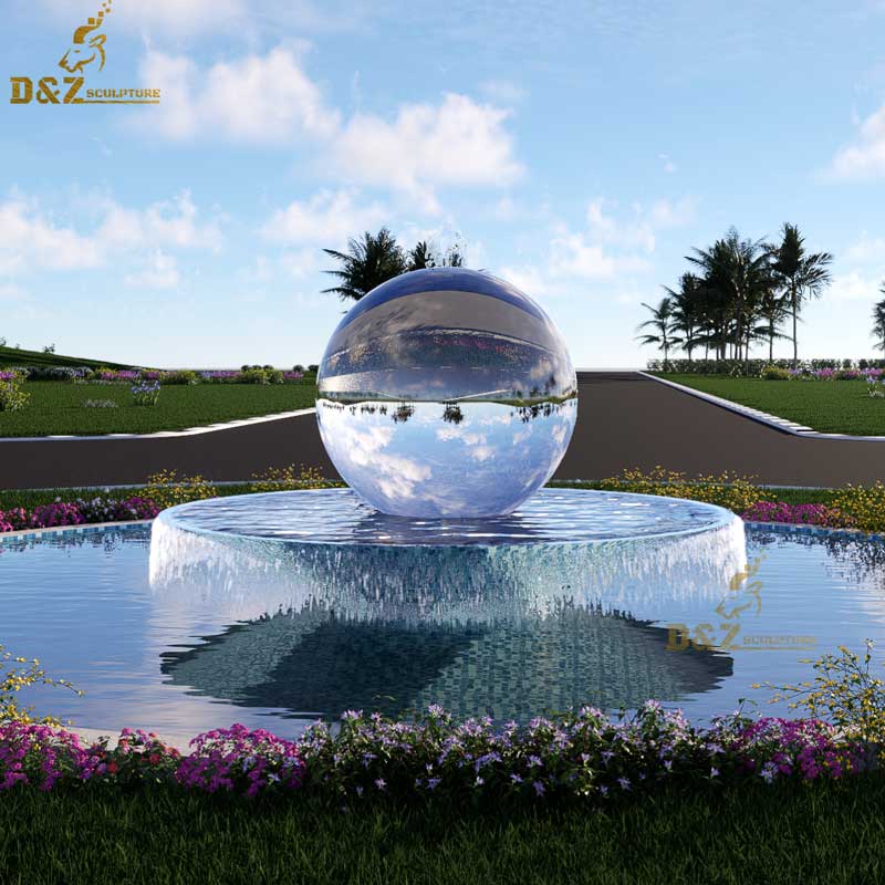 Garden Ball Outdoor Water Fountain