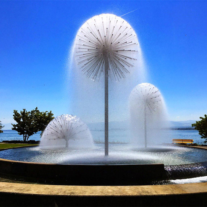 Dandelion Outdoor Water Fountain
