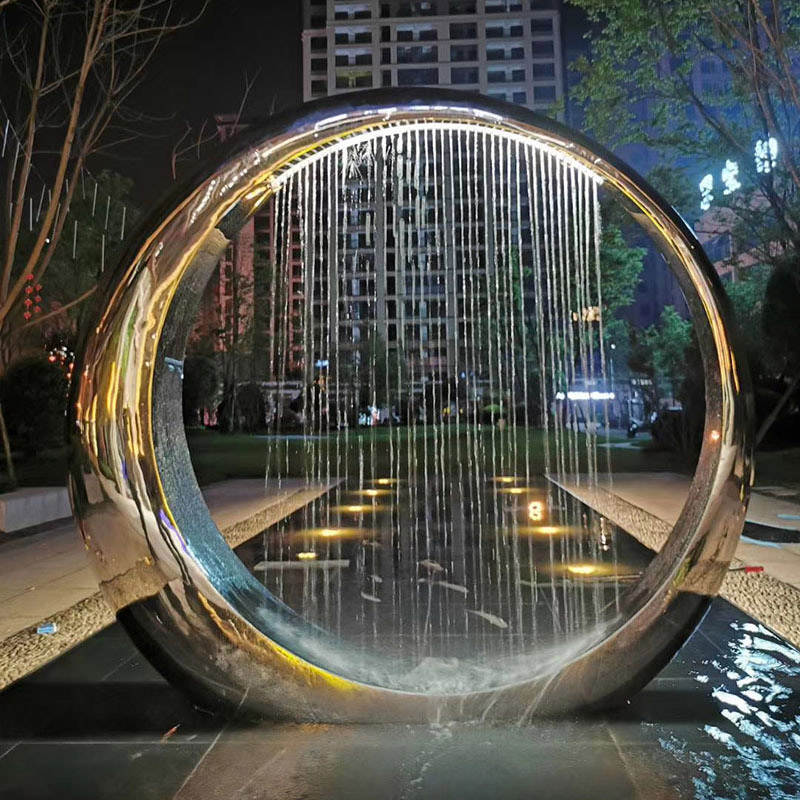 Dream Water Curtain Outdoor Water Fountain Sculpture