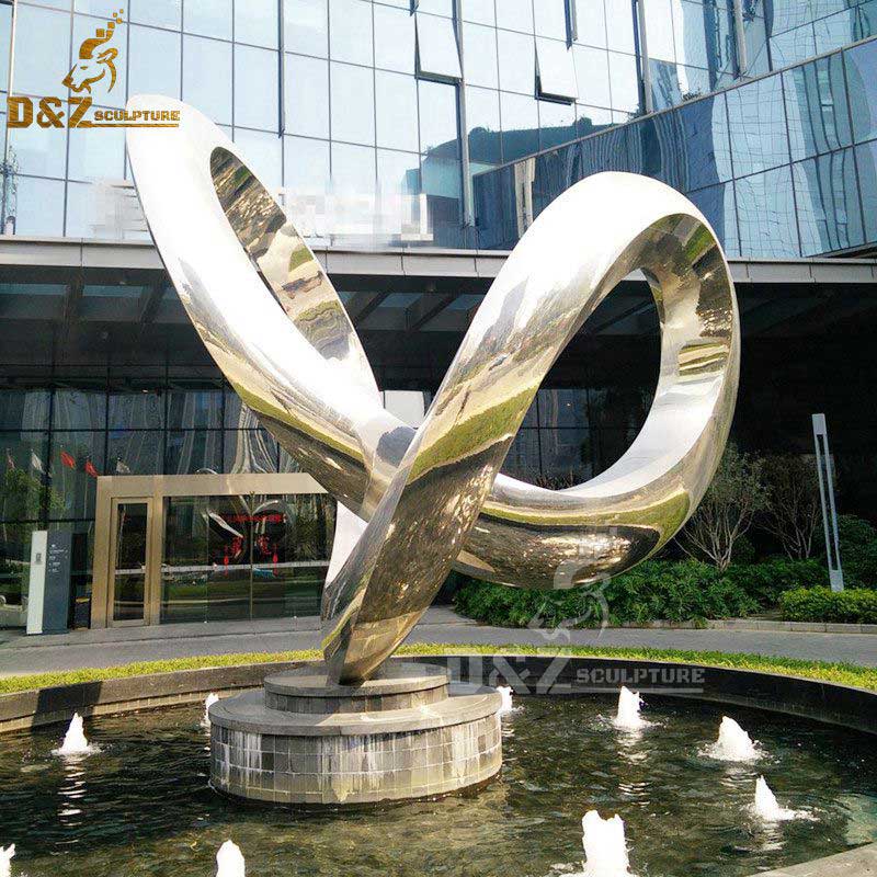 Outdoor metal art sculpture waterscape sculpture hotel square landscape decoration DZ-214