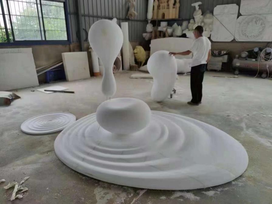 Foam model, Large outdoor metal water drop sculpture mirror stainless steel art decorative sculpture DZ-222