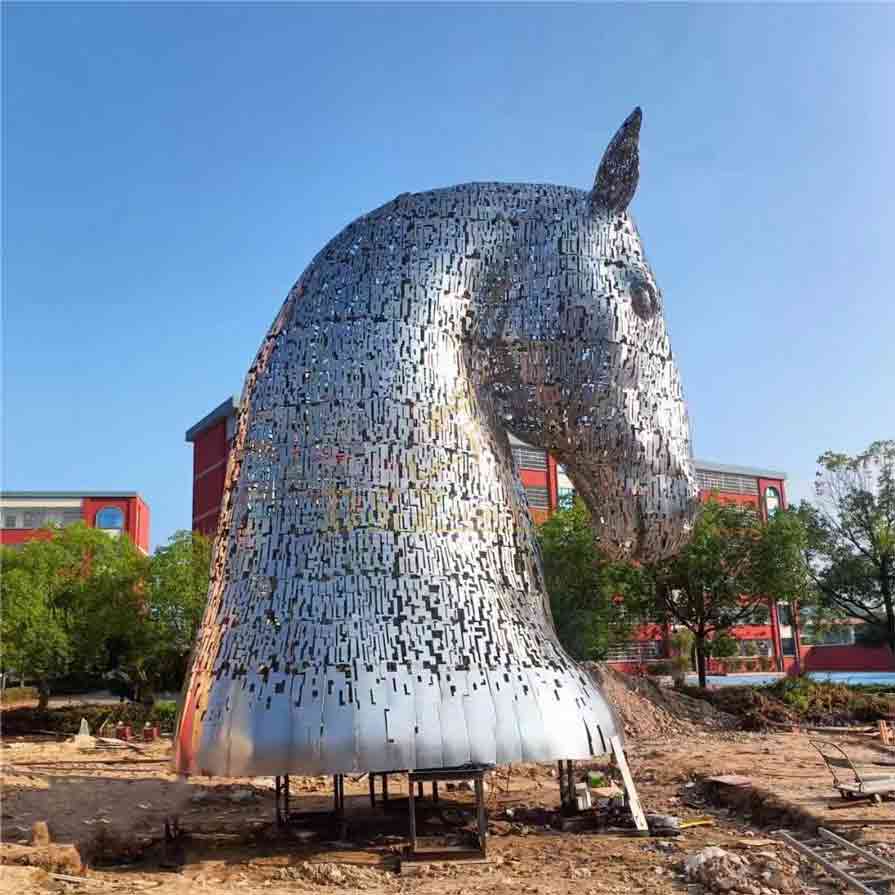 6 Most Popular Modern Stainless Steel Horse Sculptures