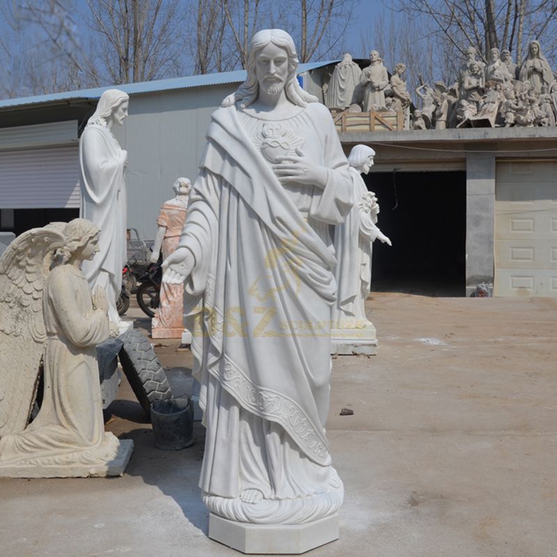 Marble Figure Jesus Stone Sculpture