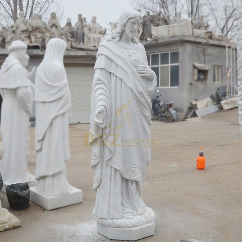 Marble Figure Jesus Stone Sculpture