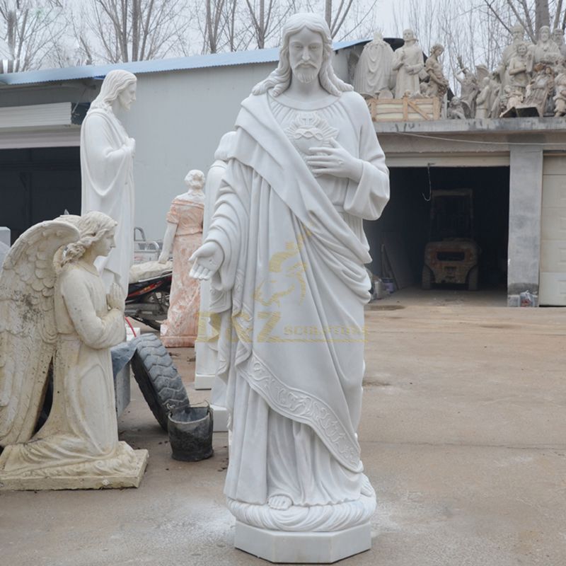 Marble Figure Jesus Stone Sculpture