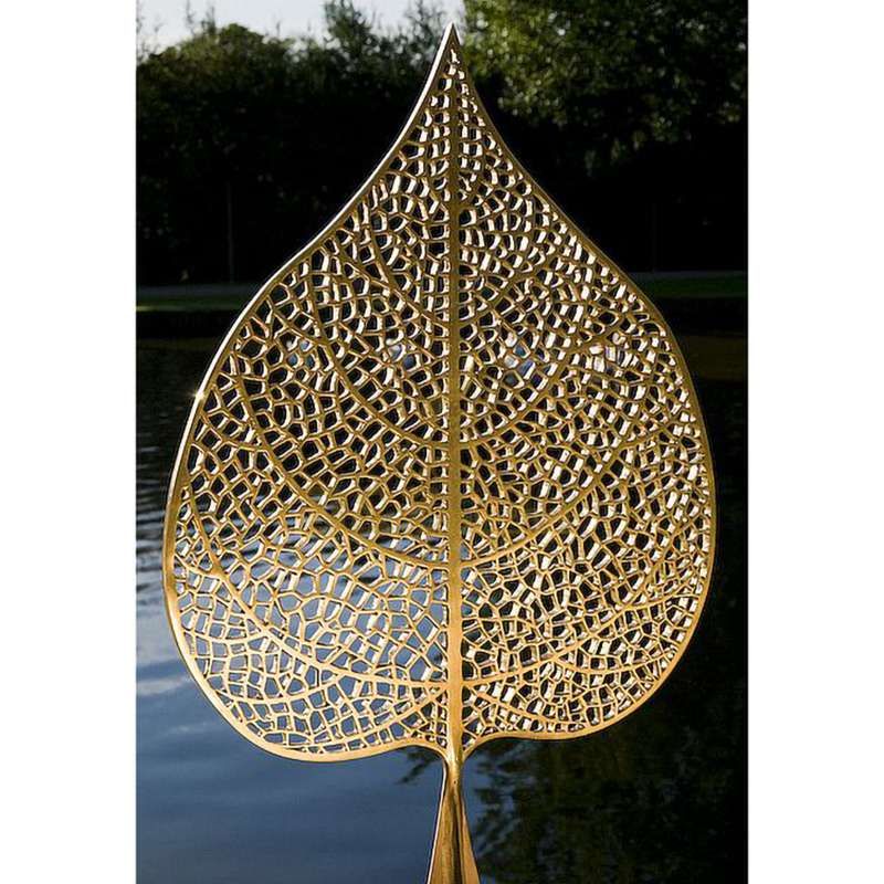 Outdoor Hollow Birds Tree Stainless Steel Corten Sculpture