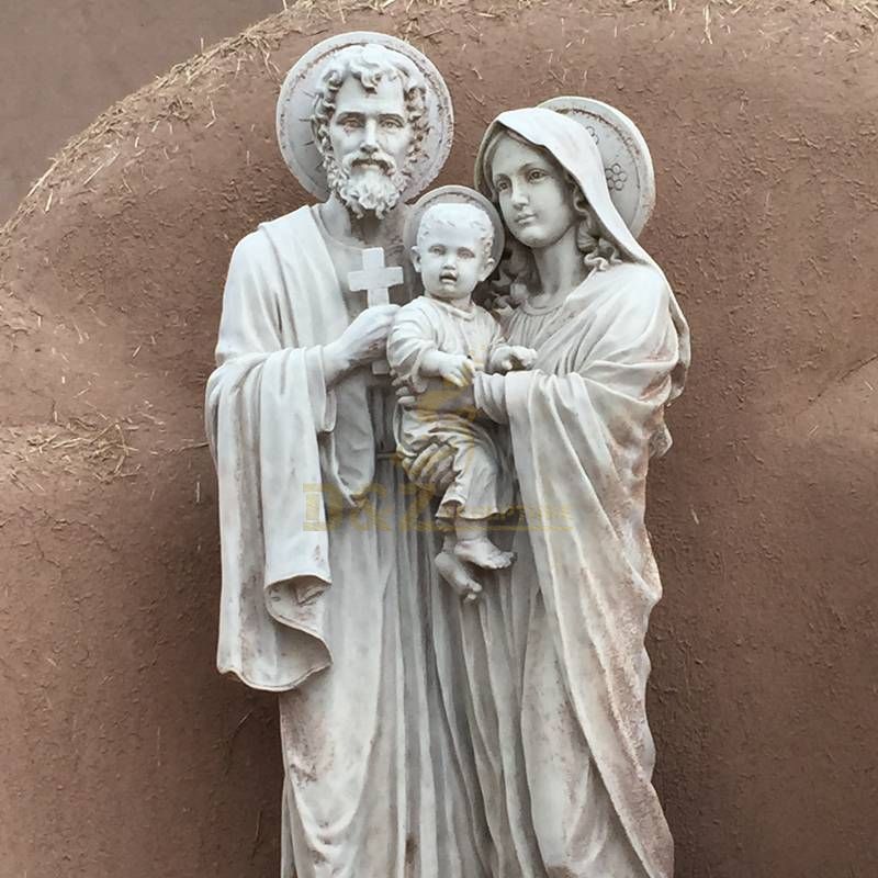 Holy Family Marble Sculpture