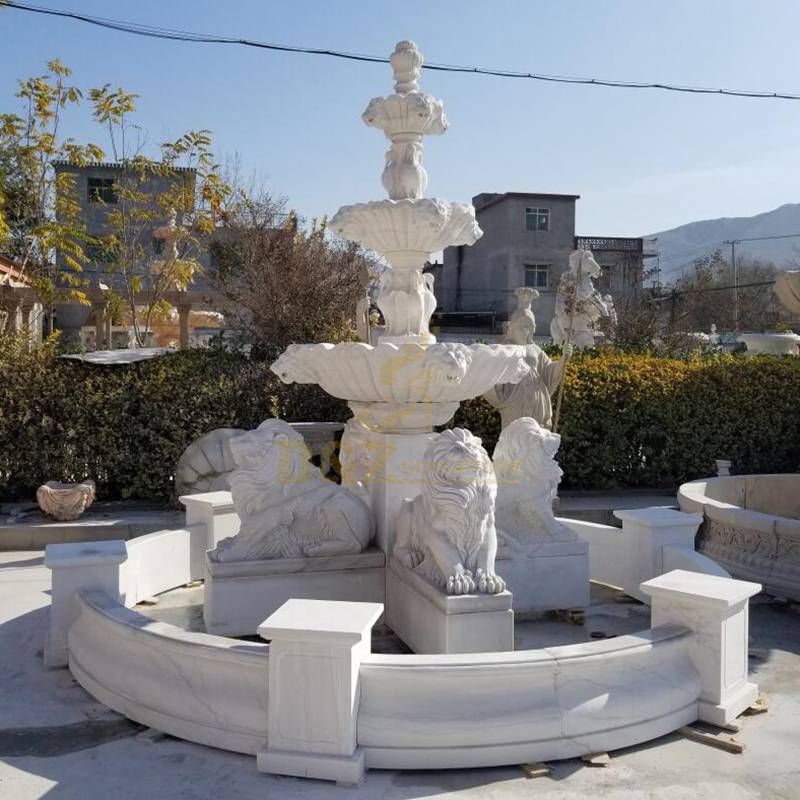 Roma Outdoor Garden Water Marble Fountain