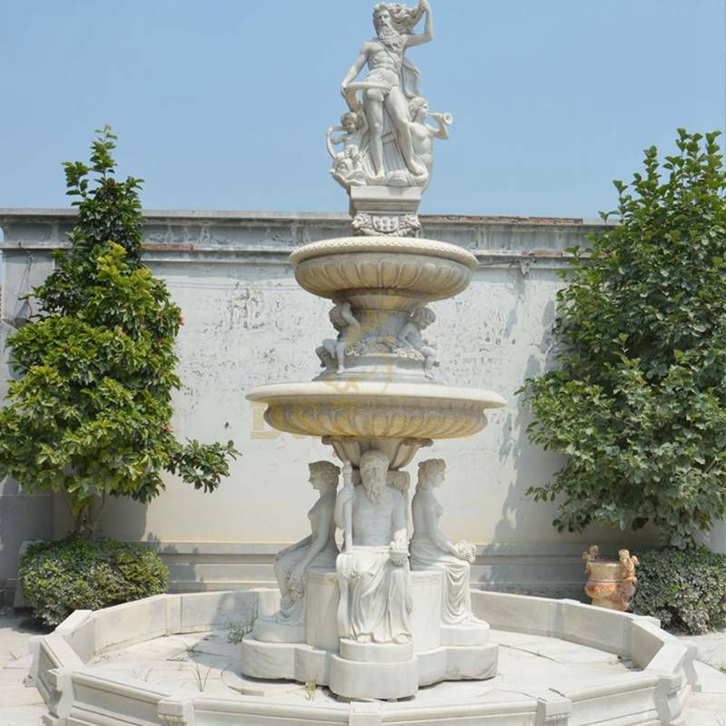 Customized Outdoor Marble Water Fountains