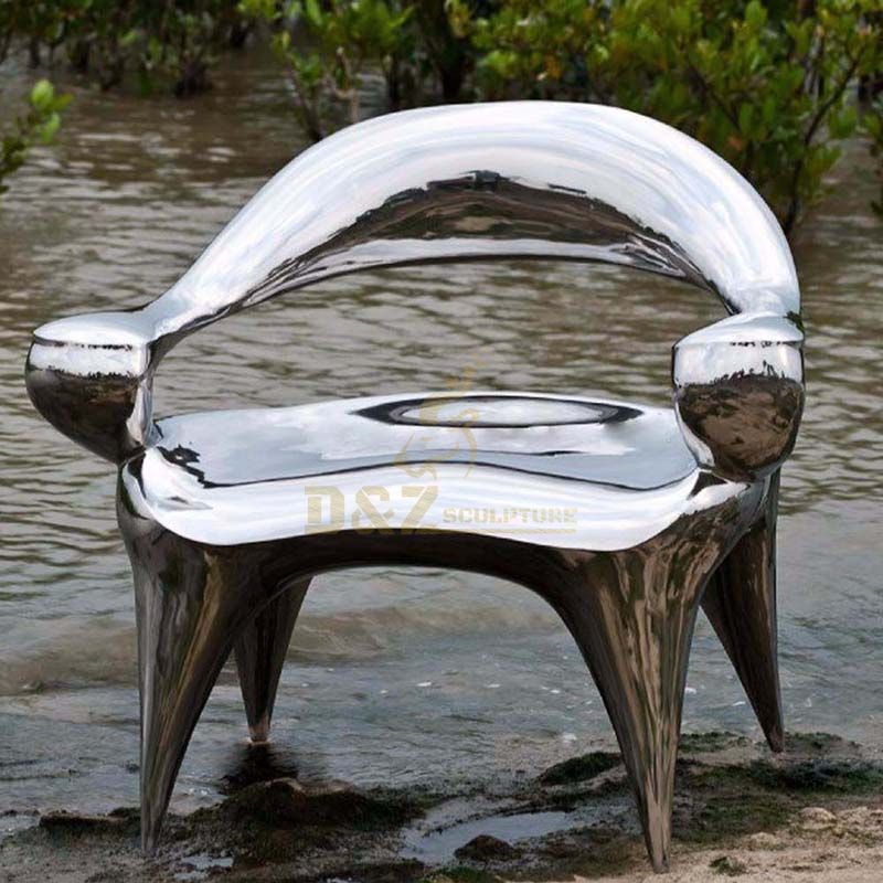 Stainless steel art Chair