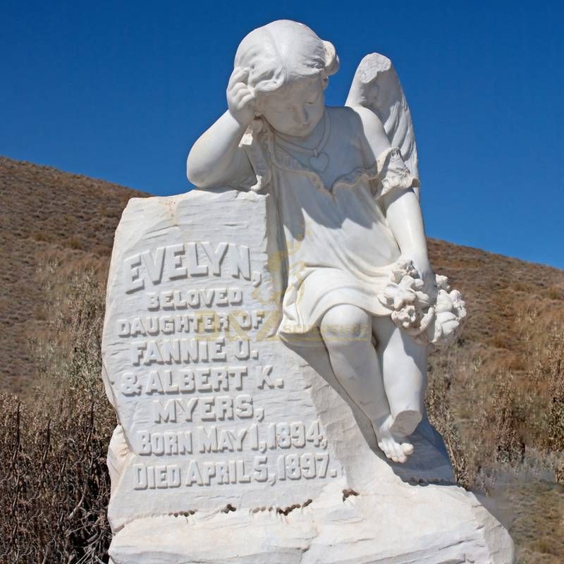 Cemetery Baby Angel Tombstone