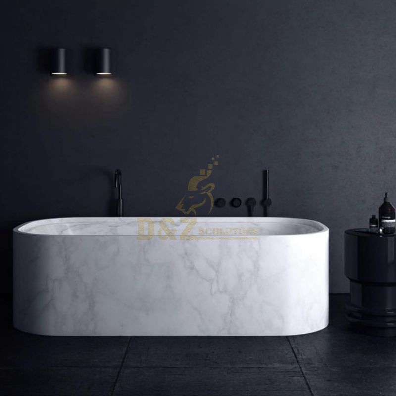 Stone Free Standing Solid Surface Sanitary Ware Bathtubs
