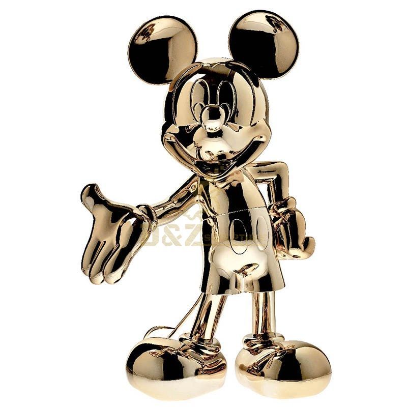 Stainless steel Mickey mouse sculpture