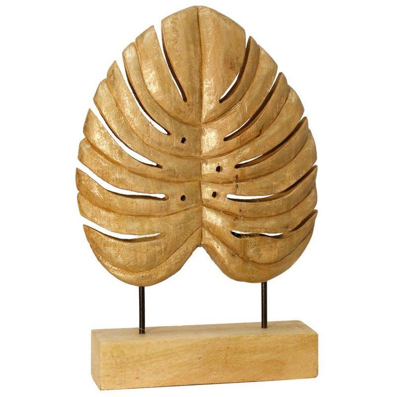 Stainless Steel Gold Leaves Art for Home Decor