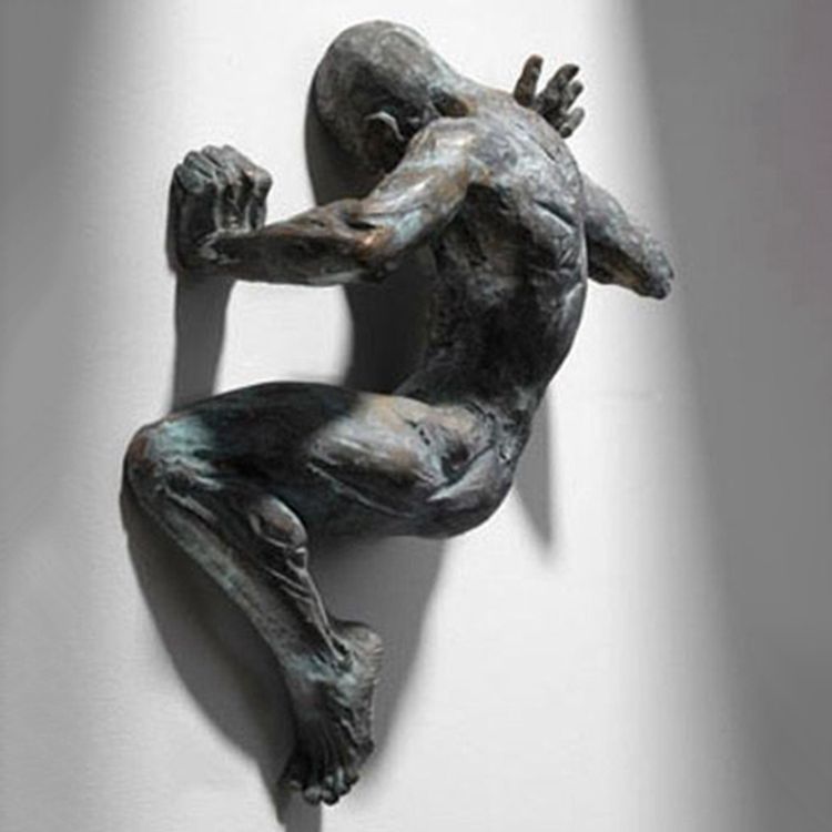 Famous Sculpture Of Extra Moenia Sculpture Human On Wall For Sale