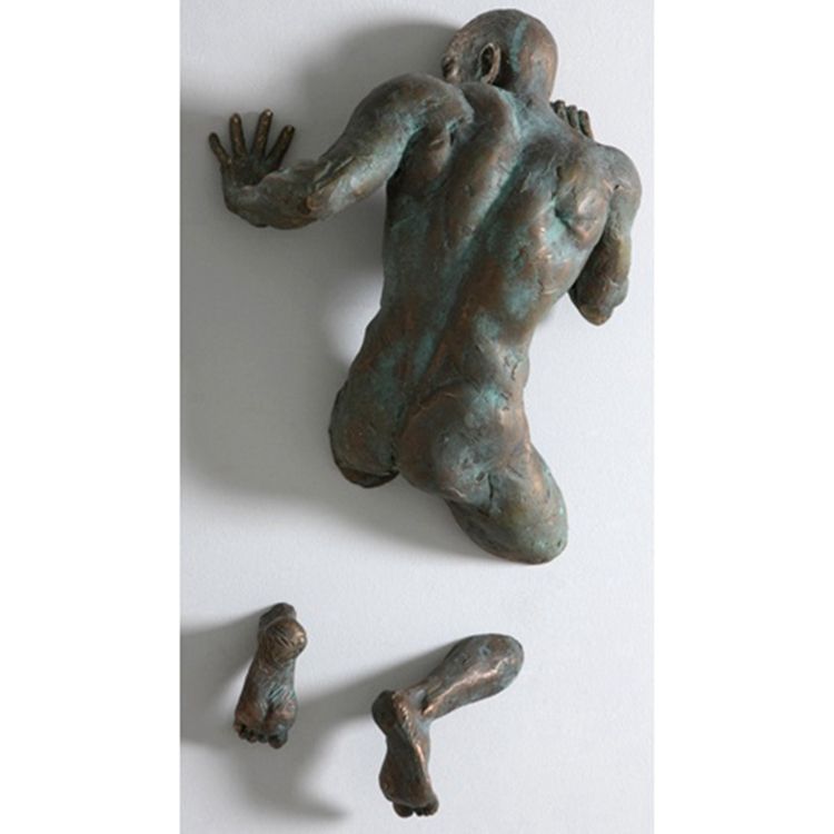 Famous Sculpture Of Extra Moenia Sculpture Human On Wall For Sale