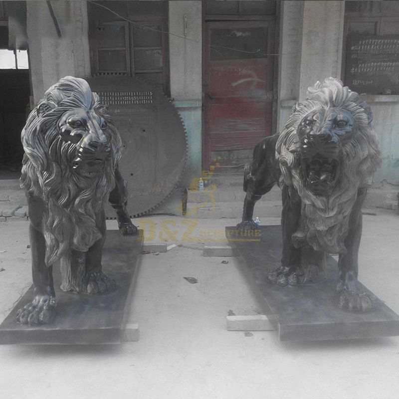 Hand Carved Marble Various Animals Statues Of Lion