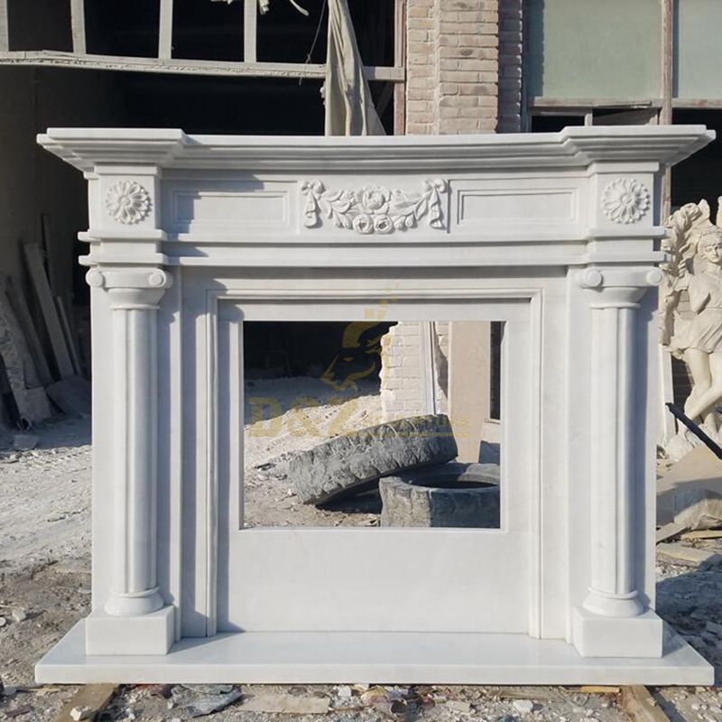 Reliable Vendor Stone Mantel Faux Electric Fireplace Indoor