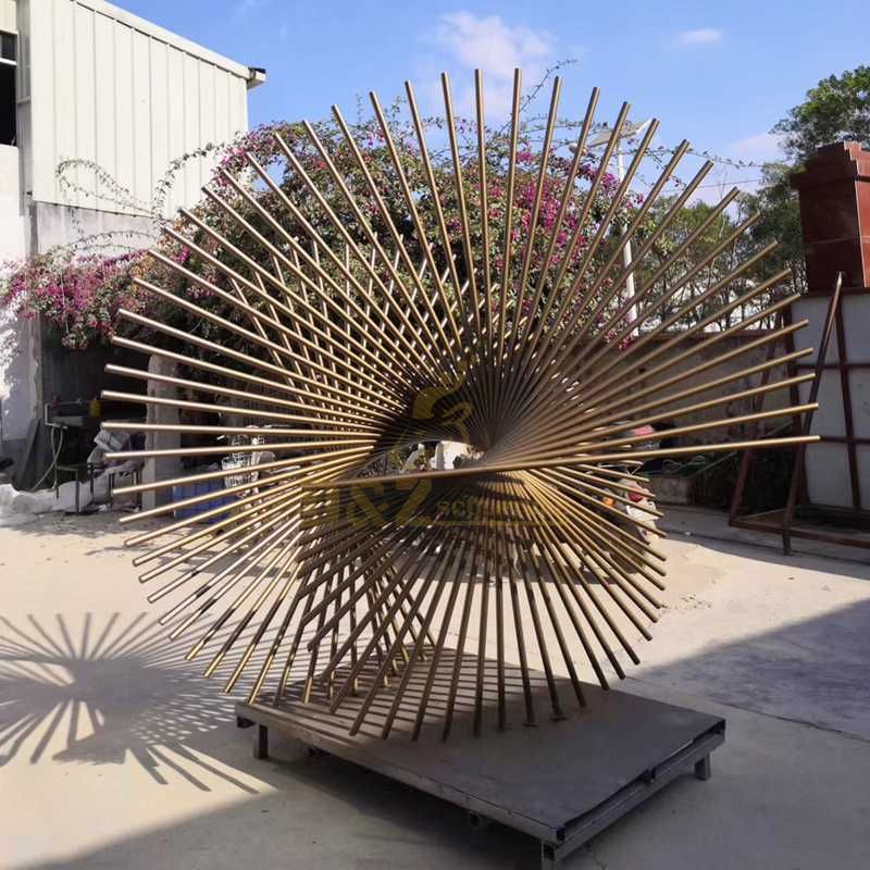 Polished Outdoor decorative Stainless Steel Art Sculpture