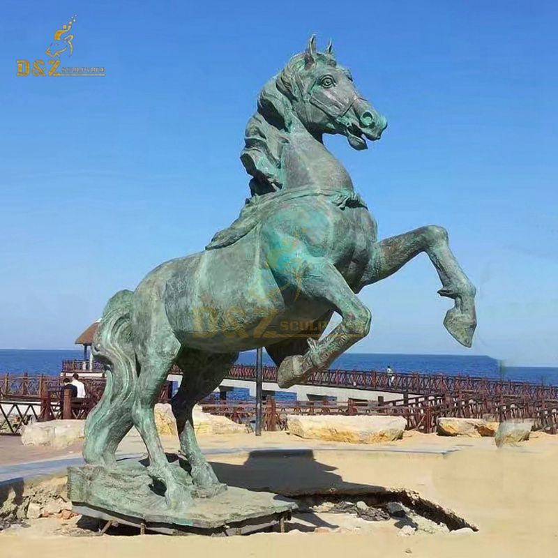 famous bronze horse sculpture