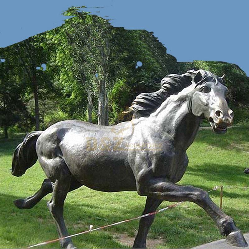 Hand carved popular horse sculpture animal statue