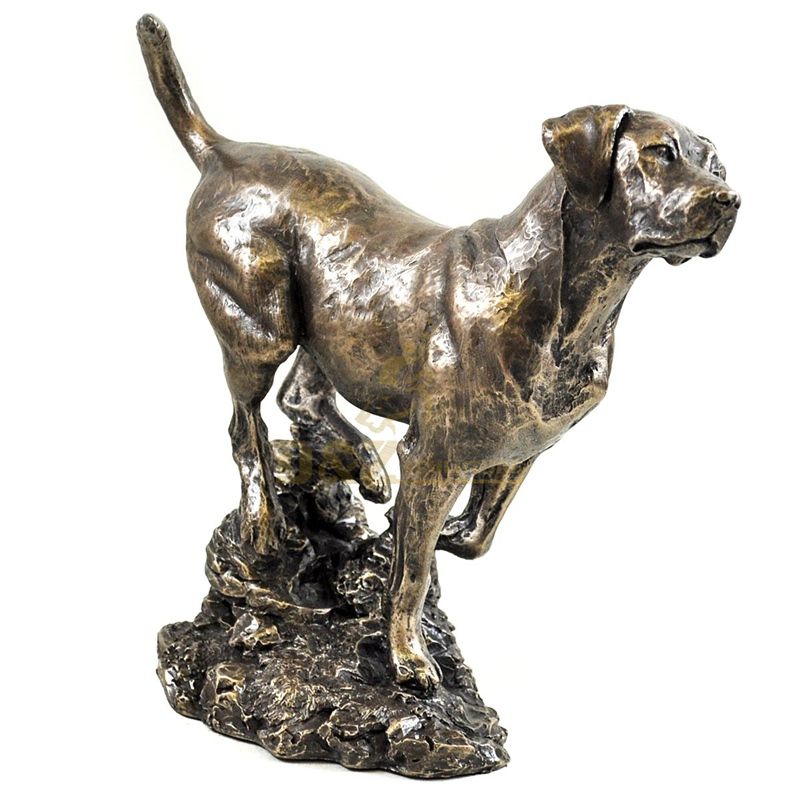 Factory wholesale low price high quality life size bronze animal great dog statue