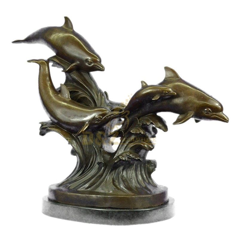 Life Size Bronze Sculpture Dolphin Statue Bronze Sculpture For Sale