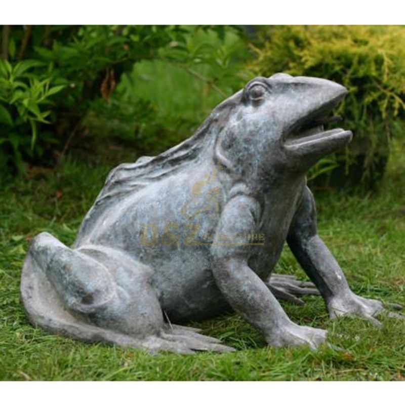 Bronze Frog Sculpture For Decoration