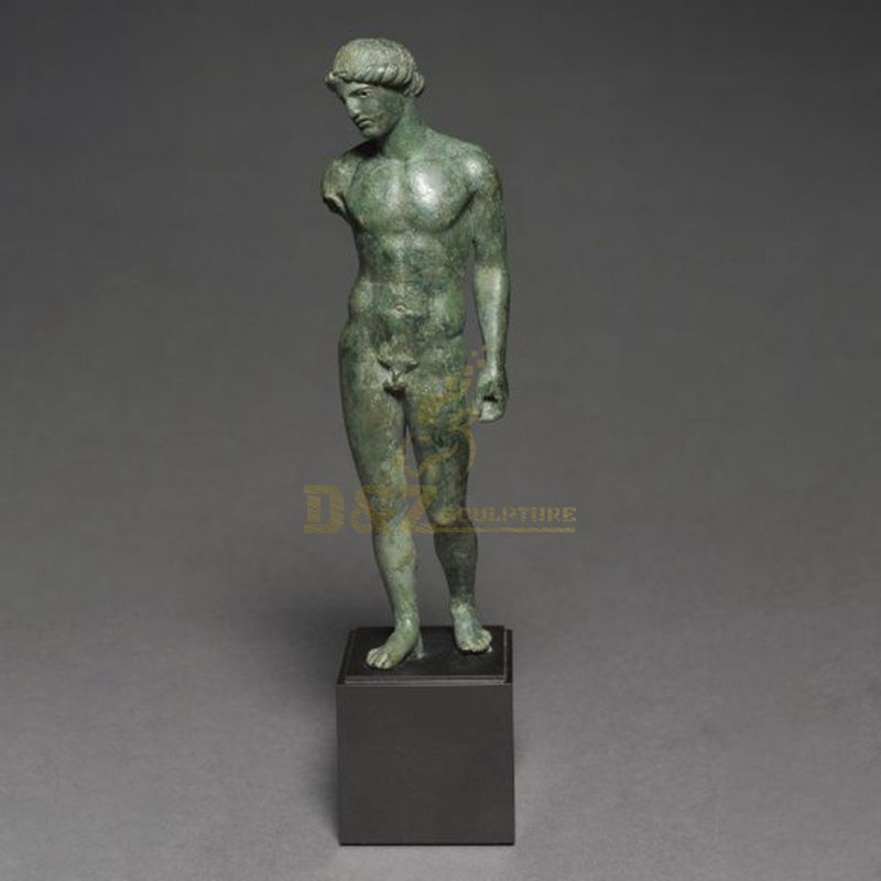 Abstract Copper Bronze Indoor Human Sport sculpture