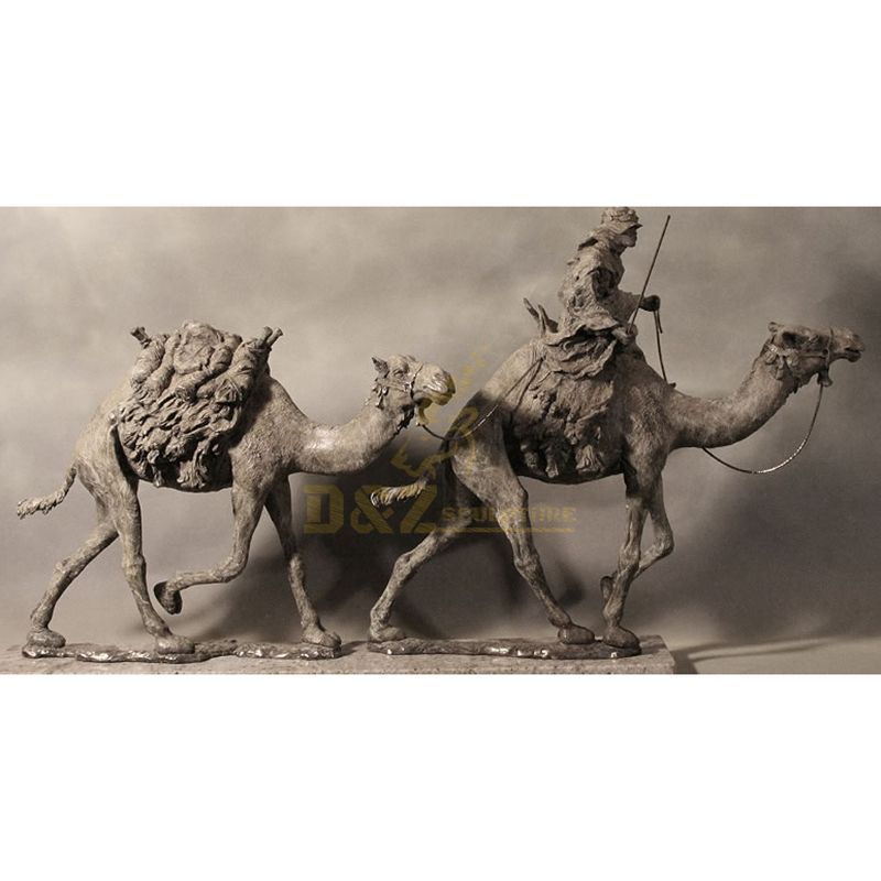 Bronze camel roman figure animal sculpture