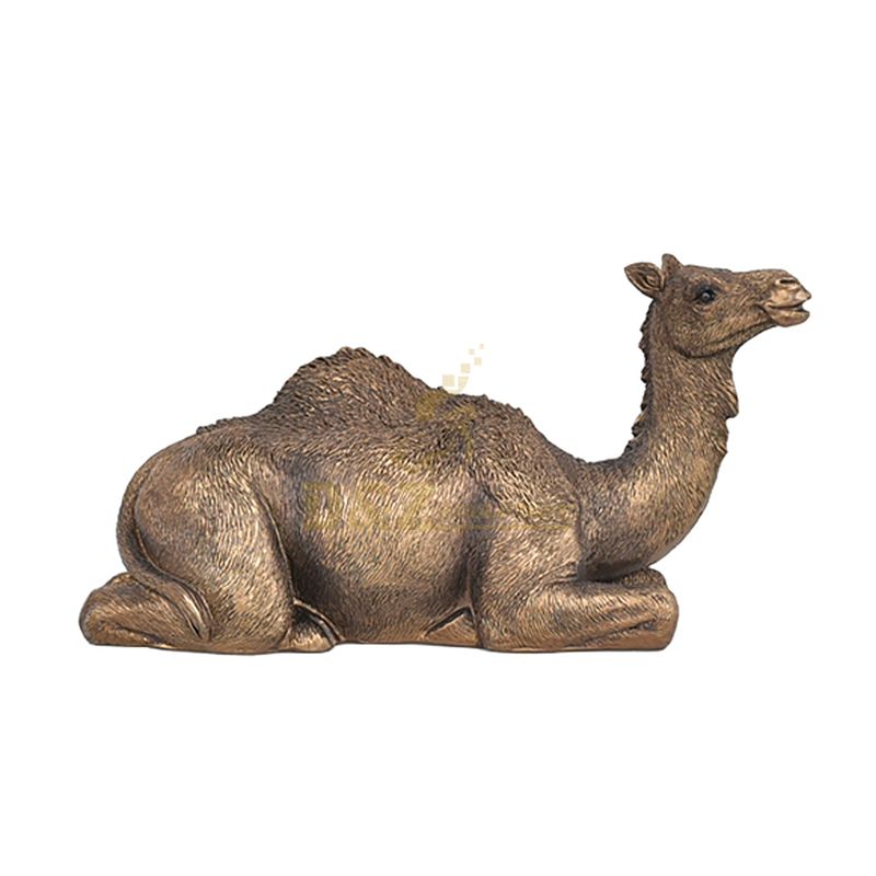 High Quality Garden Ornaments Metal Bronze Camel Statue