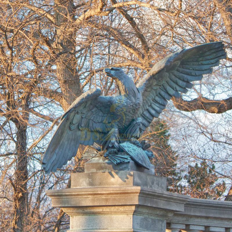 Animal art bronze eagle sculpture for sale