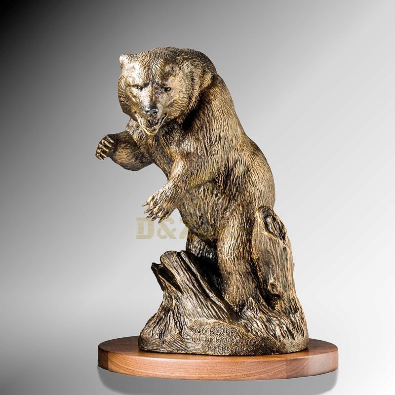Bronze Casting Foundry Metal Craft Garden Bear Statue