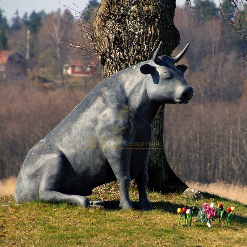 Life Size cast Bronze animal Wall Street bull Statue
