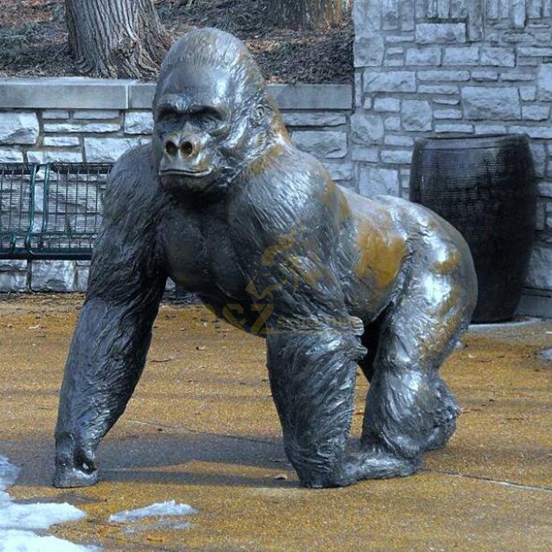 High Quality Bronze King Kong Orangutan Sculpture